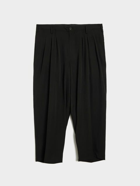 12 Tucks Pants, Black