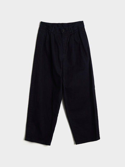 Side Tape Detail Pants, Indigo
