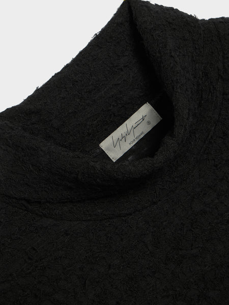 PKT Turtle Neck Long SLV PO, Black