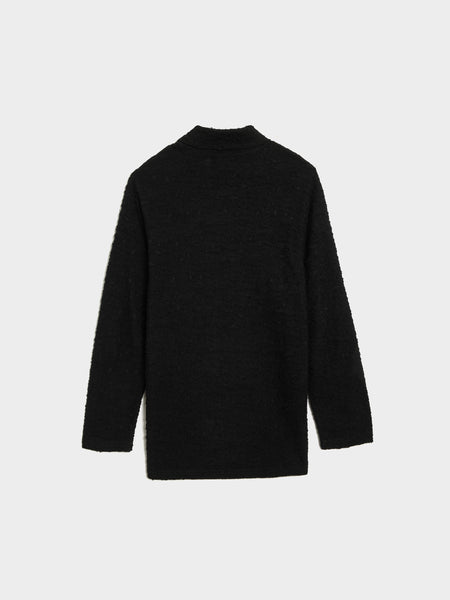 PKT Turtle Neck Long SLV PO, Black