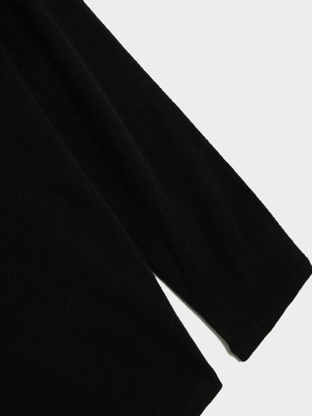 Hooded Long SLV T, Black
