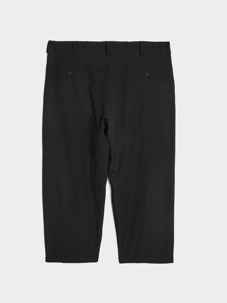 Army Gabardine String Pant, Black