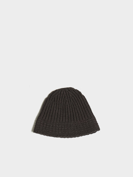 Knit Stitch Hat, Grey