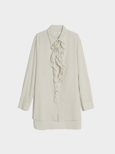 KO-Untrimmed Frill B, Off White