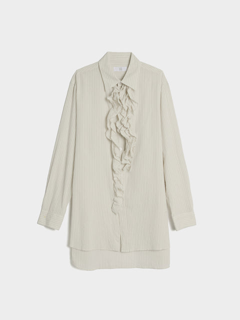 KO-Untrimmed Frill B, Off White