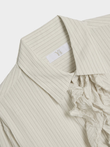 KO-Untrimmed Frill B, Off White