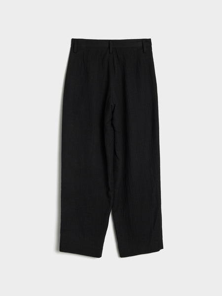 U-1 Tuck Wide Pant, Black