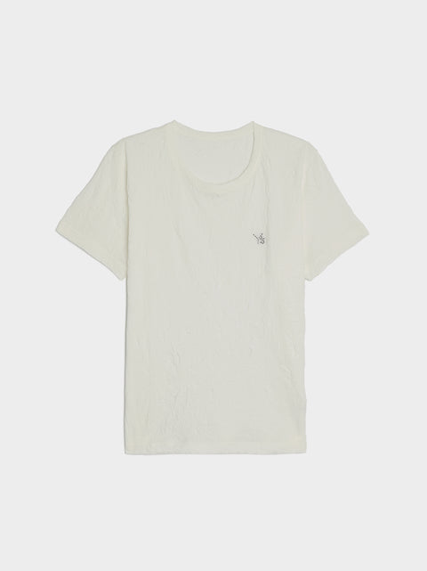 Y's Stitch T-A, White