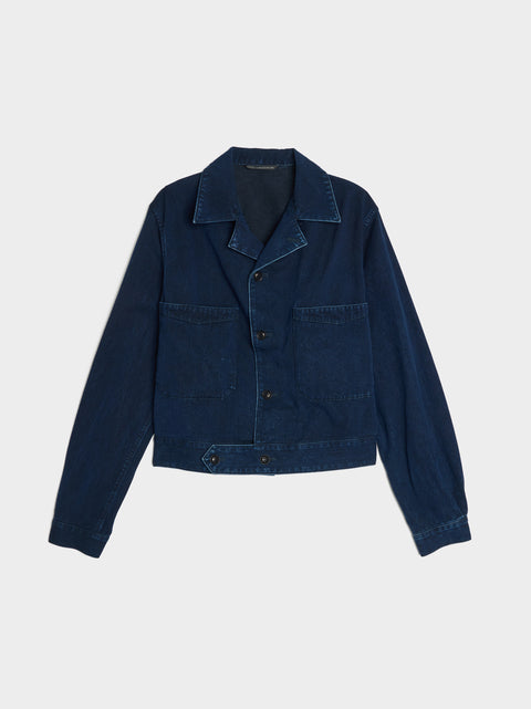 O-Blouson, Indigo