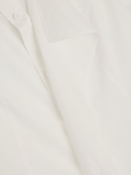 U-Shirt W/ Cloth On Left, White