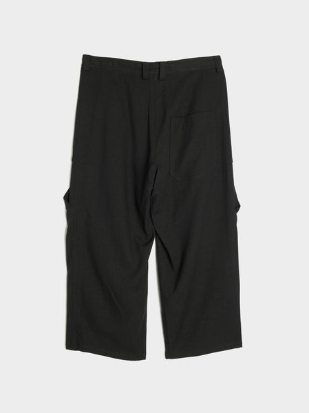 O-Front Big Pocket Pant, Black