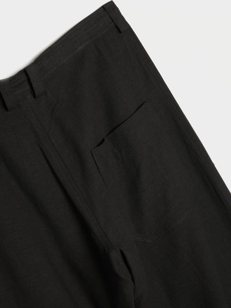 O-Front Big Pocket Pant, Black