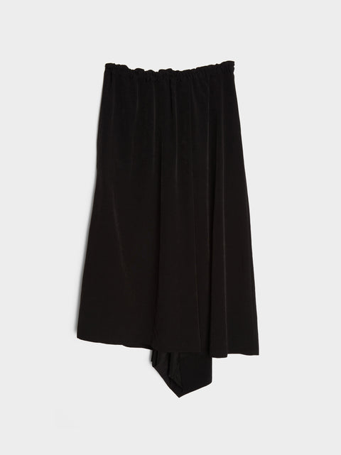 Y-2Way Skirt Pants, Black