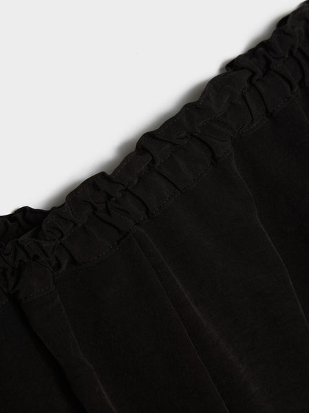 Y-2Way Skirt Pants, Black