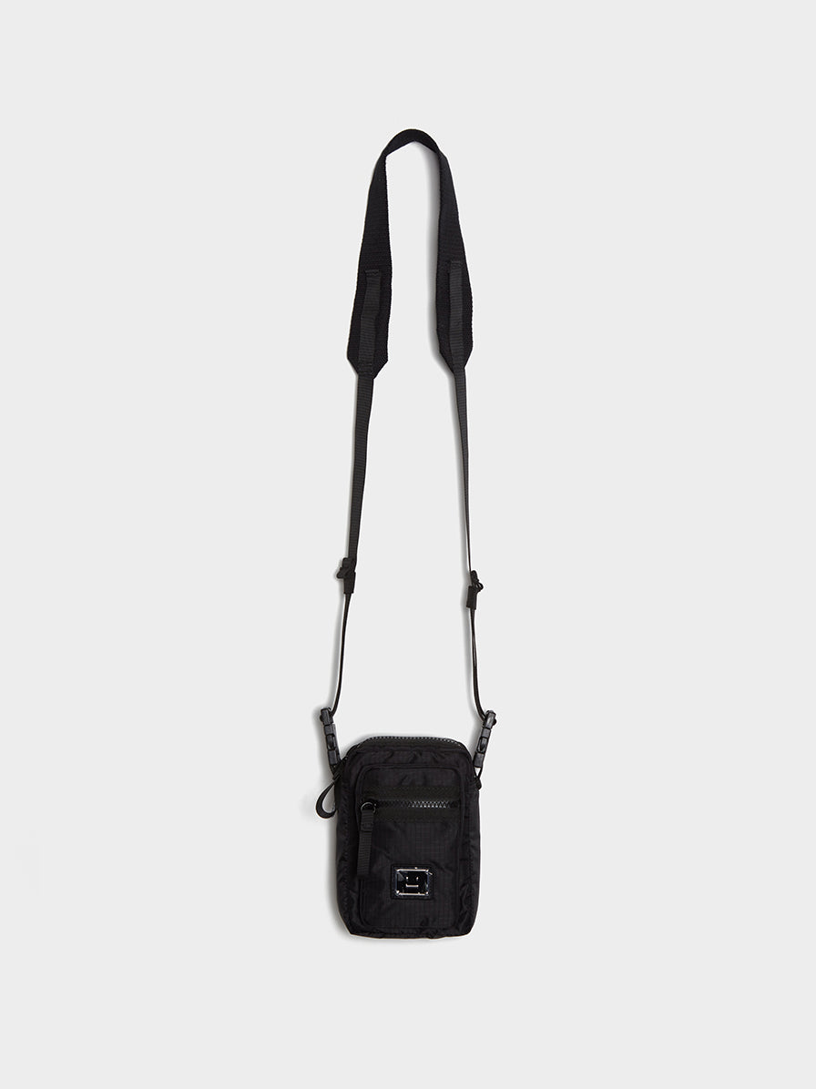 Acne Studios Large Nylon Messenger Bag - Black Messenger Bags