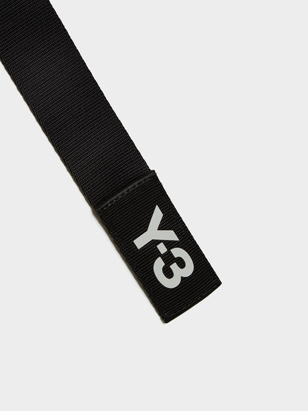 Y-3 Classic Logo Belt , Black