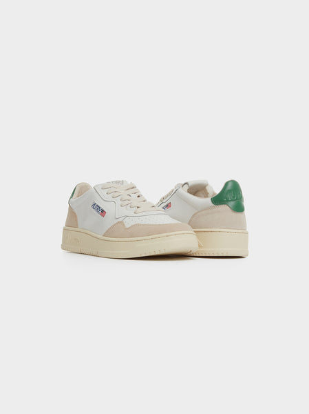 M Medalist Low Suede, Leat / Suede White