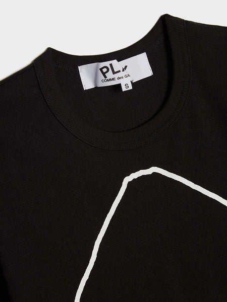 Men Play Logo T-Shirt, Black