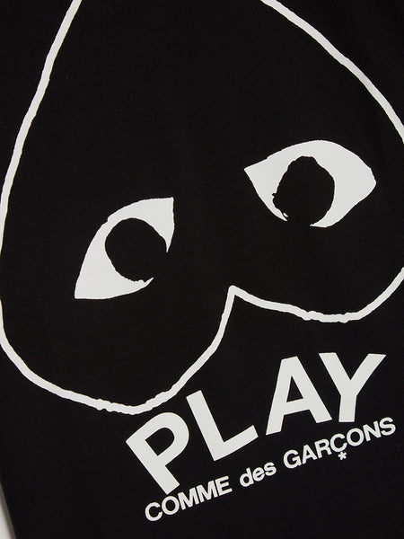 Men Play Logo T-Shirt, Black