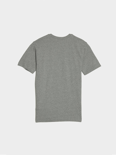 Men Mini Heart T-Shirt, Grey