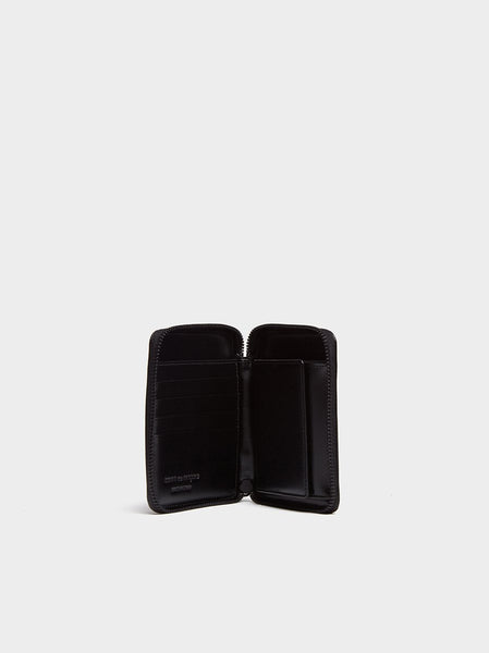 Very Black Leather Line SA2100VB Wallet, Black