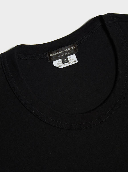 Jersey Embroidery Pattern D T-Shirt, Black