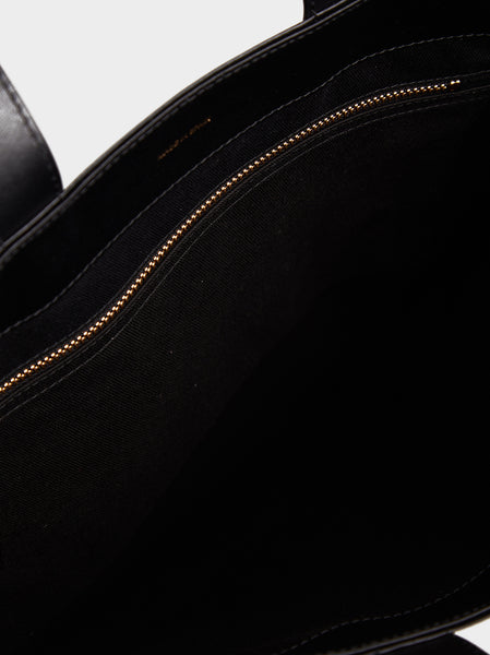 Classic Leather Line SA9002-1 Tote Bag, Black