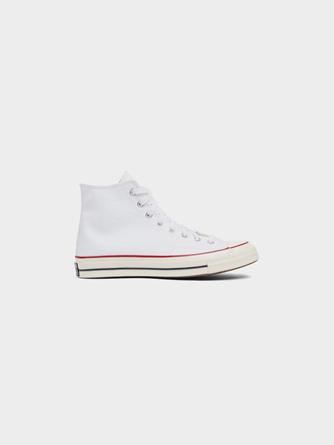 Chuck 70 Hi, White / Garnet
