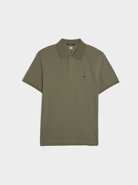 Stretch Piquet Polo Shirt, Bronze Green