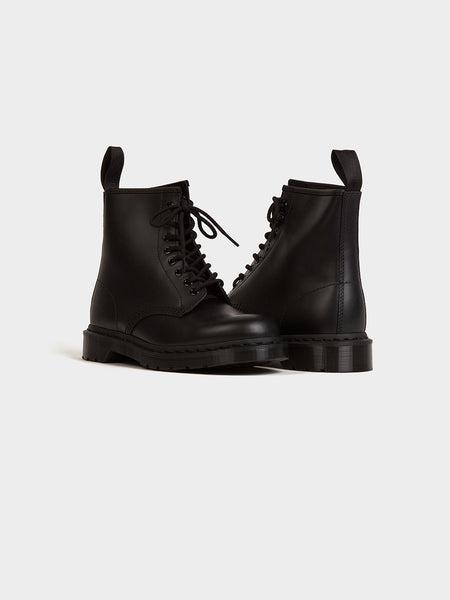 1460 Mono Smooth Leather Lace Up Boot, Black