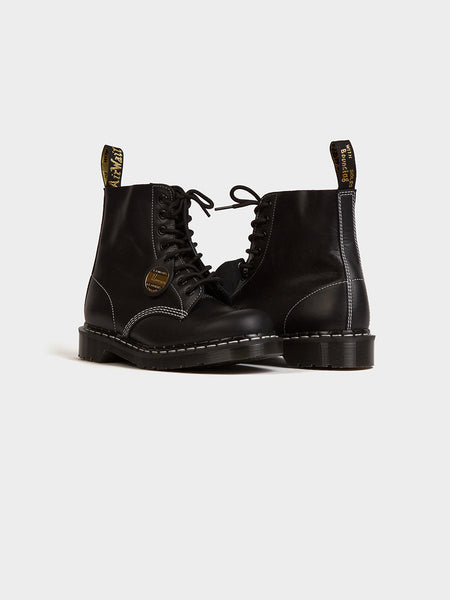1460 Cavalier Leather Lace Up Boot, Black