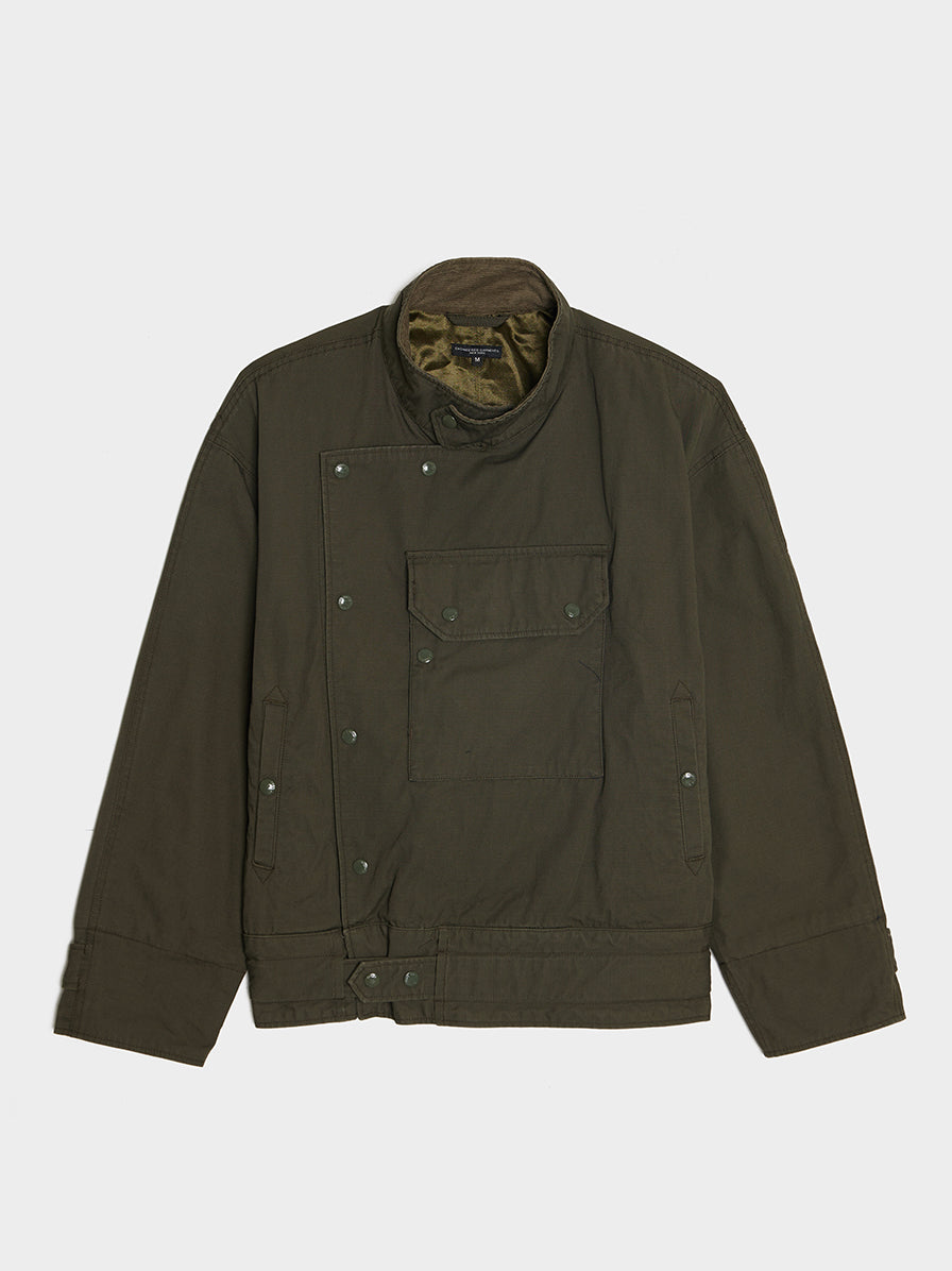 Heavyweight Cotton Ripstop Moto Jacket | Engineered Garments