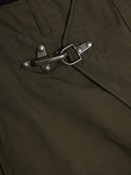 Heavyweight Cotton Ripstop Duffle Pant, Olive