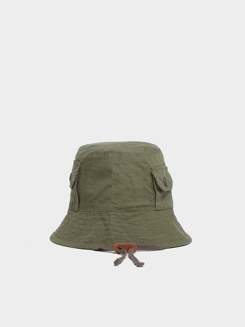 Cotton Ripstop Explorer Hat, Olive
