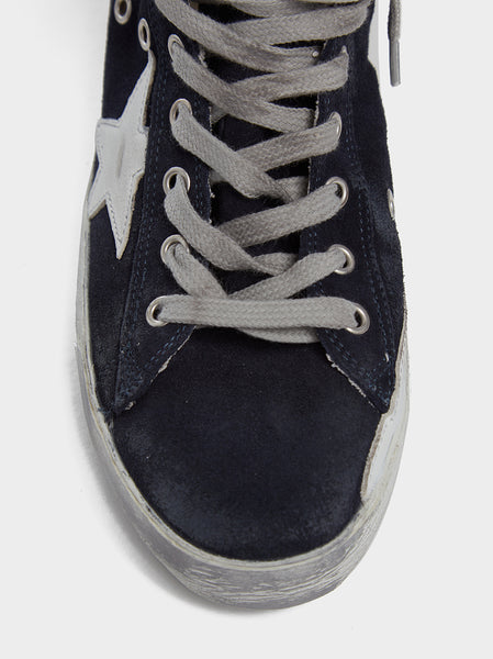 W Francy Sneakers, Night Blue / White