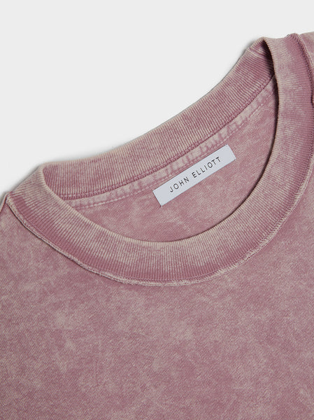 Mineral Wash Cropped Tee, Thistle