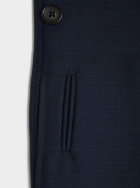 Lightweight Wool Trouser, Navy