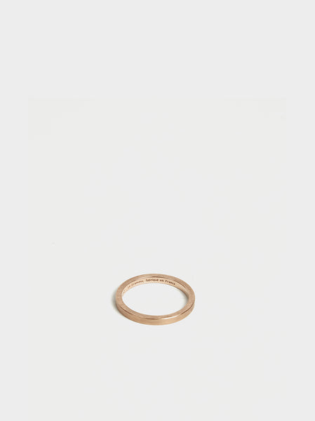 Ribbon Ring Le 5 Grammes, Brushed Red Gold