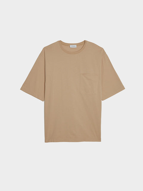 Boxy T-Shirt, Pale Straw