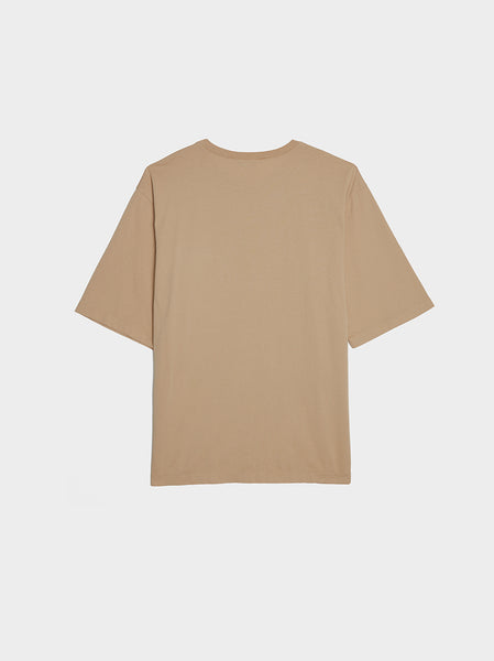 Boxy T-Shirt, Pale Straw