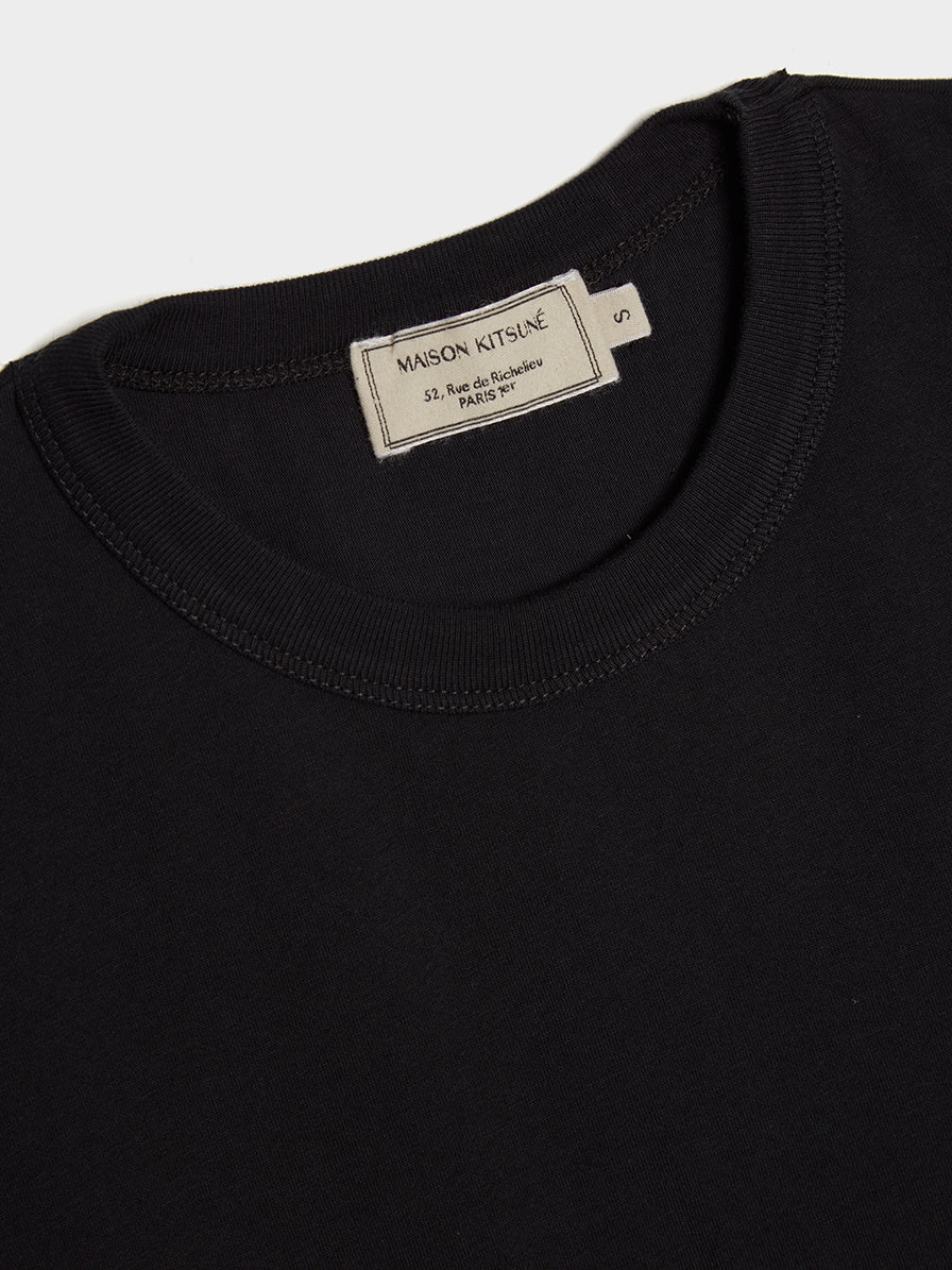 Grey Fox Head Patch Classic Tee Shirt | Maison Kitsune | 7017REIGN