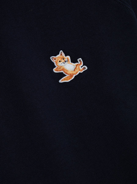 Chillax Fox Patch Classic Sweatshirt, Navy
