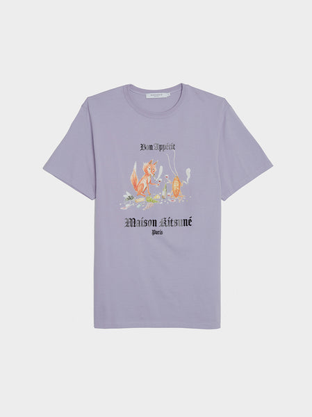 M Oly Bon Appetit Classic Tee-Shirt, Misty Lilac