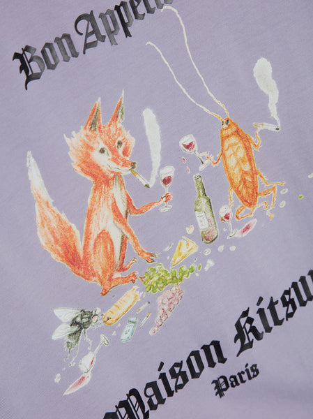 M Oly Bon Appetit Classic Tee-Shirt, Misty Lilac