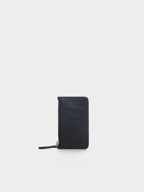 Zipped Wallet, Black