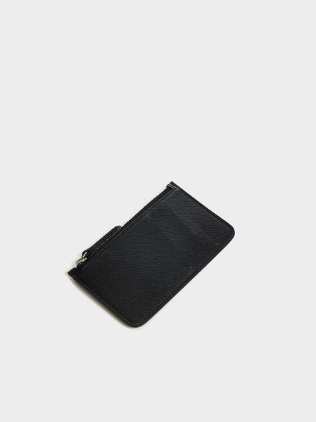 Zipped Wallet, Black