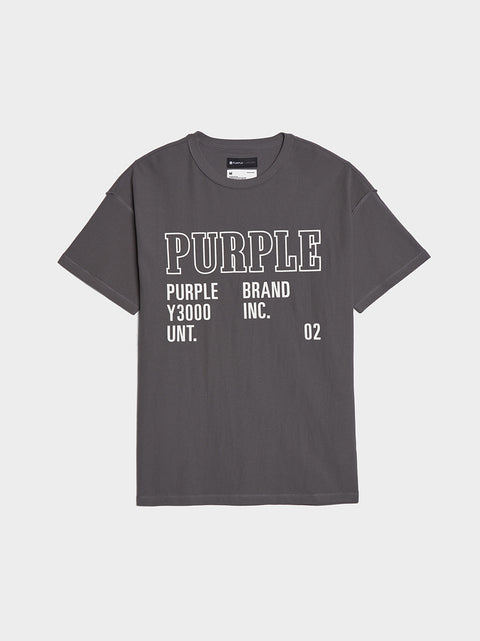 Purple Brand Heavy Jersey Ss Tee (Black and Yellow) – Upper Level 916