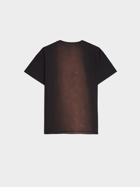 Textured Jersey Inside Out Tee, Black Beauty