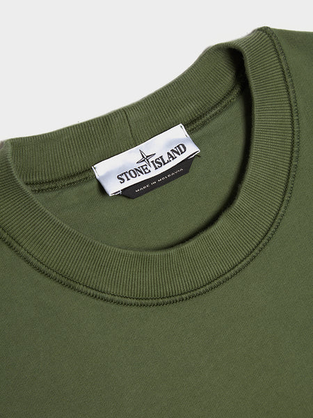 Garment Dyed Classic Sweatshirt, Olive