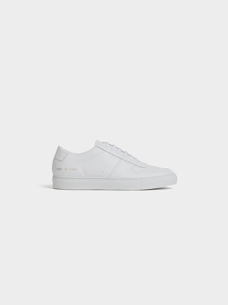 W Bball Low In Leather, White